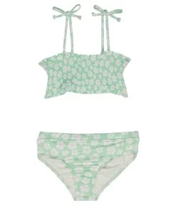 Billabong Kids Ditsy Love Smocked Top Two-Piece Swim Set (Little Kids/Big Kids)