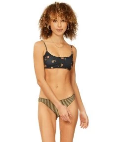 Billabong Golden Shore Skinny Mini Crop Bikini Top