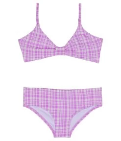 Billabong Kids Checkin The Waves Knotted Trilet Two-Piece Swim Set (Little Kids/Big Kids)