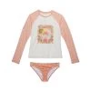 Billabong Kids Fallin For Her Long Sleeve Rashguard Set (Little Kids/Big Kids)