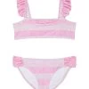 Billabong Kids Day Dreamer Ruffle Top Two-Piece Swim Set (Little Kids/Big Kids)