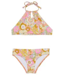 Billabong Kids Aint She A Beaut High Neck Set (Little Kids/Big Kids)