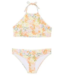Billabong Kids Windsong High Neck Two-Piece Swim Set (Little Kids/Big Kids)
