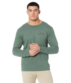 Billabong Heritage Long Sleeve Wave Washed Tee