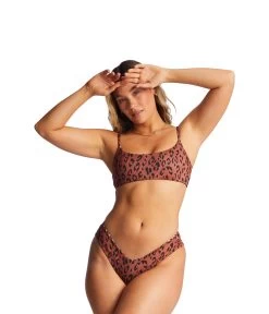 Billabong Spotted In Paradise Reversible Mini Crop Bikini Top