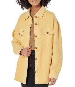 Billabong Any Time Shacket Fleece Top