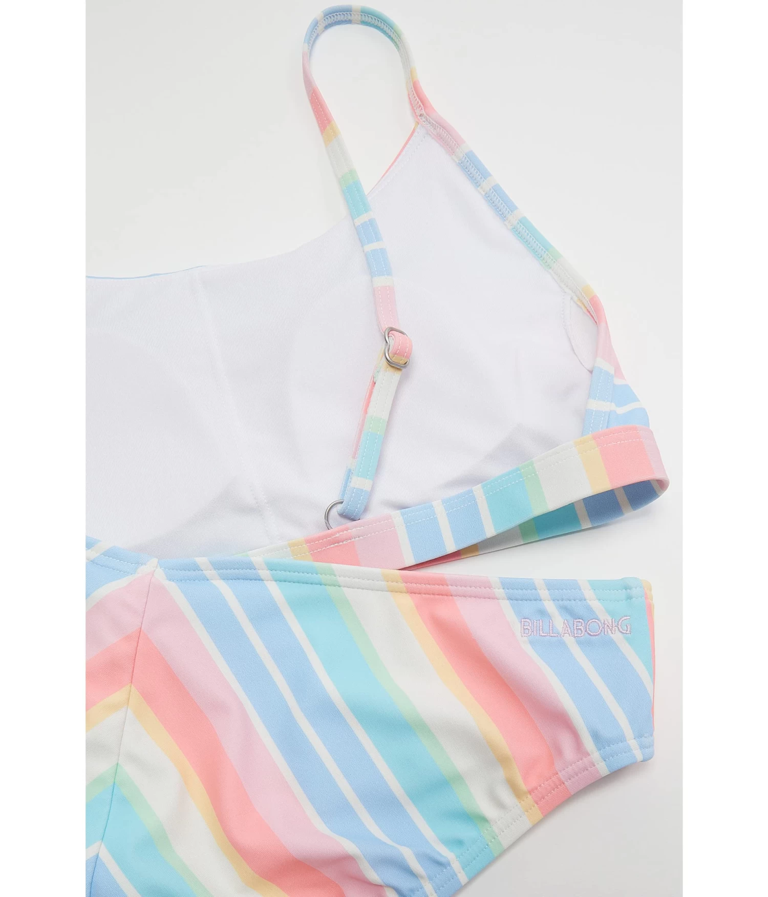 Billabong Kids Stoked On Stripes Billie Two-Piece Swim Set (Little Kids/Big Kids) 2 Billabong Kids Stoked On Stripes Billie Two-Piece Swim Set (Little Kids/Big Kids) - Image 2