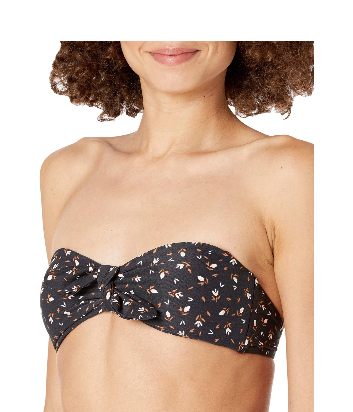 Billabong Tropic Moon Tie Front Bandeau Top 3 Billabong Tropic Moon Tie Front Bandeau Top - Image 3