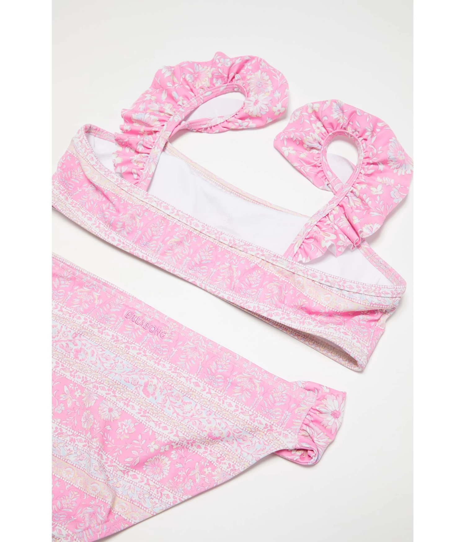 Billabong Kids Day Dreamer Ruffle Top Two-Piece Swim Set (Little Kids/Big Kids) 2 Billabong Kids Day Dreamer Ruffle Top Two-Piece Swim Set (Little Kids/Big Kids) - Image 2