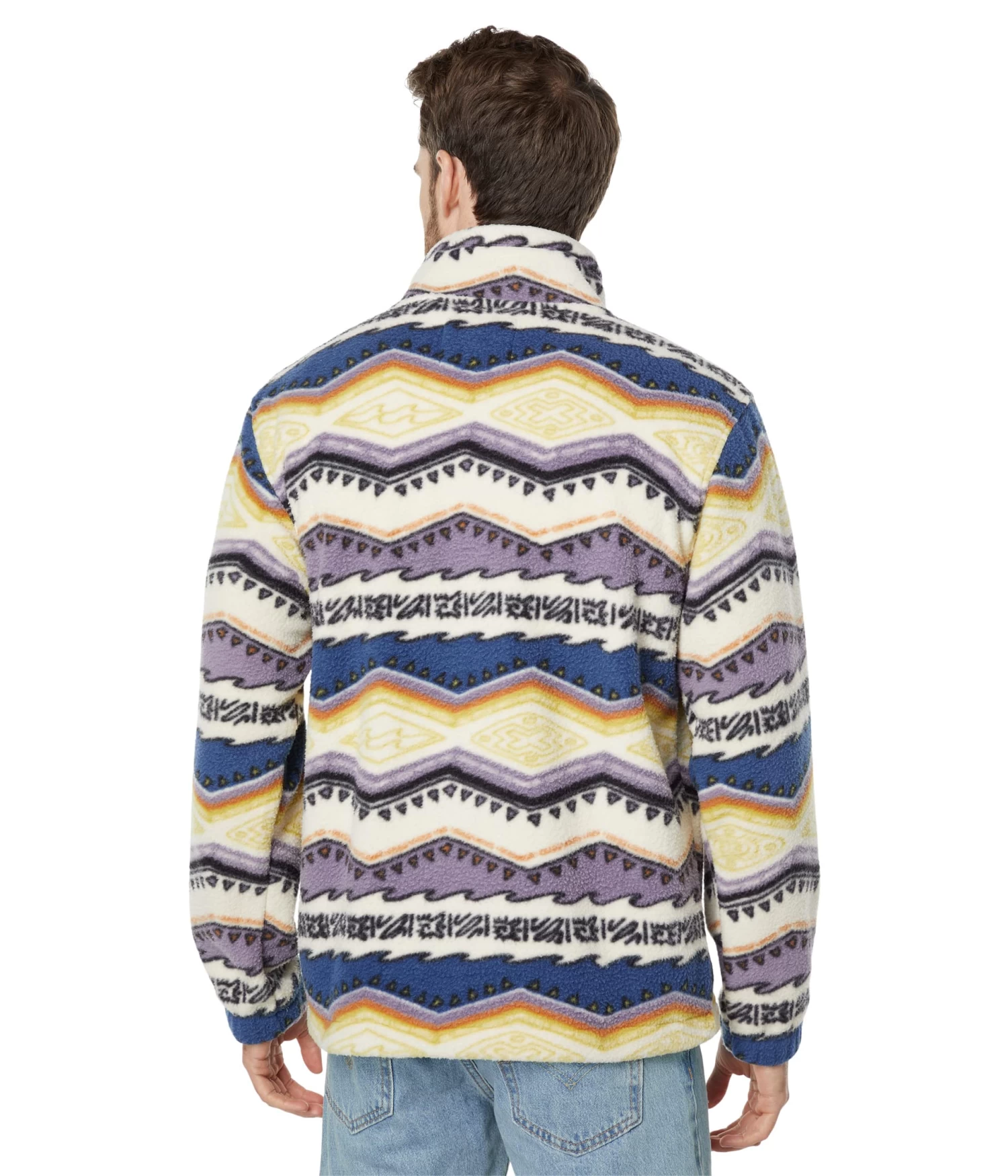 Billabong Boundary Mock Neck Fleece 2 Billabong Boundary Mock Neck Fleece - Image 2