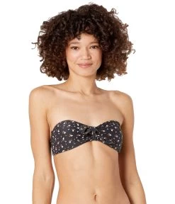 Billabong Tropic Moon Tie Front Bandeau Top