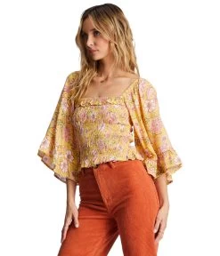 Billabong Be My Babe Woven Top